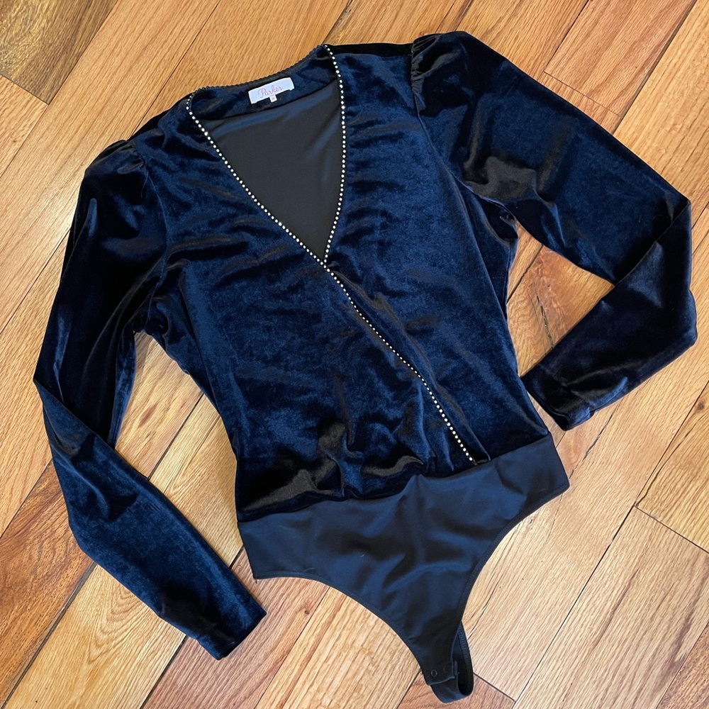 Parker Zanna Combo Thong Bodysuit